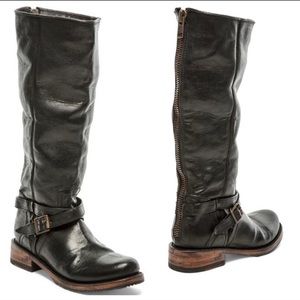 Freebird Black Shado Tall Knee Boots, sz 10